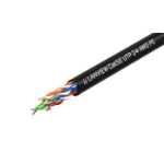 Lanview LVN122149 networking cable Black 305 m Cat5e U/UTP (UTP) Round