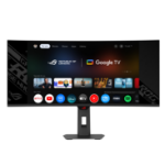 ASUS ROG Strix OLED XG34WCDMTG computer monitor 86.4 cm (34") 3440 x 1440 pixels UltraWide Quad HD QD-OLED Black