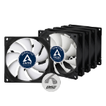 ARCTIC F8 PWM PST - 80 mm PWM PST Case Fan Computer case 8 cm Black, White 5 pc(s)