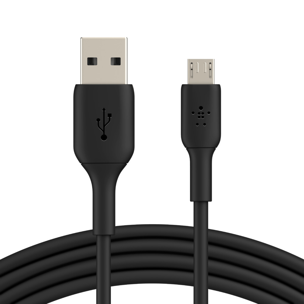 Image of Belkin CAB005BT1MBK USB cable 1 m USB A Micro-USB A Black