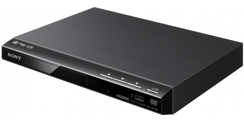 Sony DVP-SR760HB DVD-spelare Svart