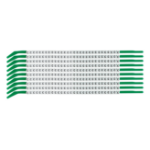 Brady SCN-09-C cable marker Black, White Nylon 300 pc(s)