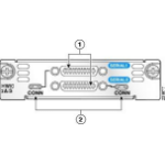 Cisco 2-Port A/S Serial HWIC Front Panel interface cards/adapter