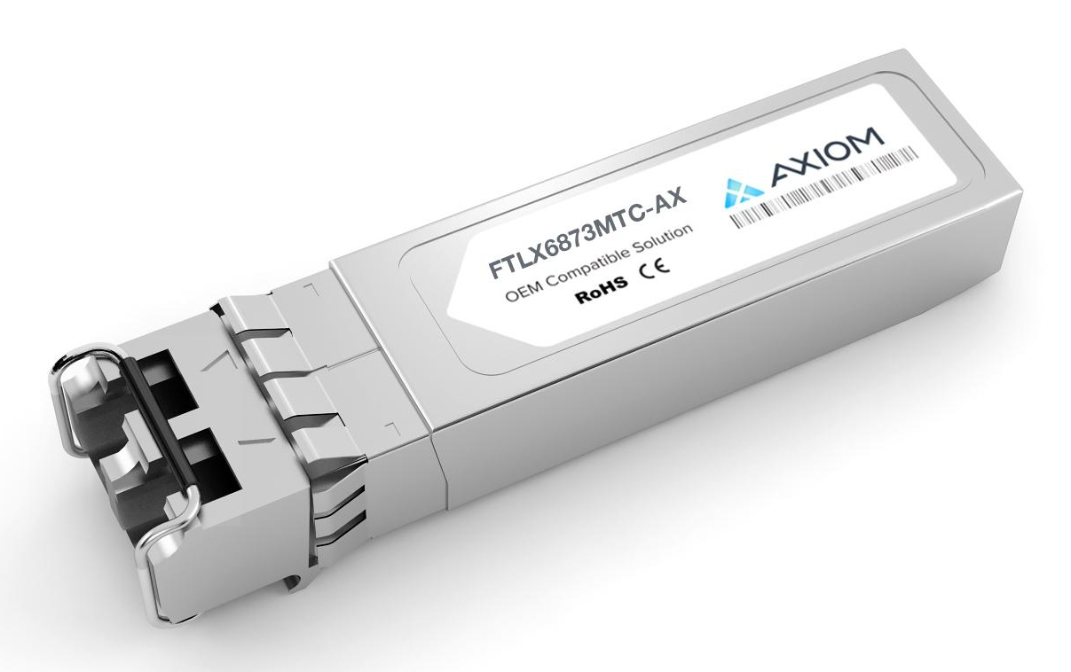 Axiom FTLX6873MTC-AX Compatible 10G SFP+ 80 km Transceiver