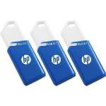HP X755W PACK x3 USB flash drive 128 GB USB Type-A 3.2 Gen 1 (3.1 Gen 1) Blue, White