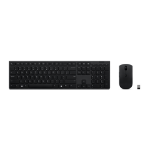 Lenovo 4X31K03961 keyboard Mouse included RF Wireless + Bluetooth Portuguese Grey