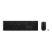 Lenovo 4X31K03968 keyboard Mouse included Office RF Wireless + Bluetooth US English Grey