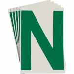Brady TS-152.40-514-N-GN-20 self-adhesive symbol 20 pc(s) Green Letter