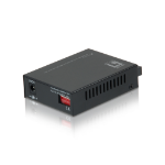 LevelOne FVT-2001 netwerk media converter 100 Mbit/s 1310 nm Multimode Zwart