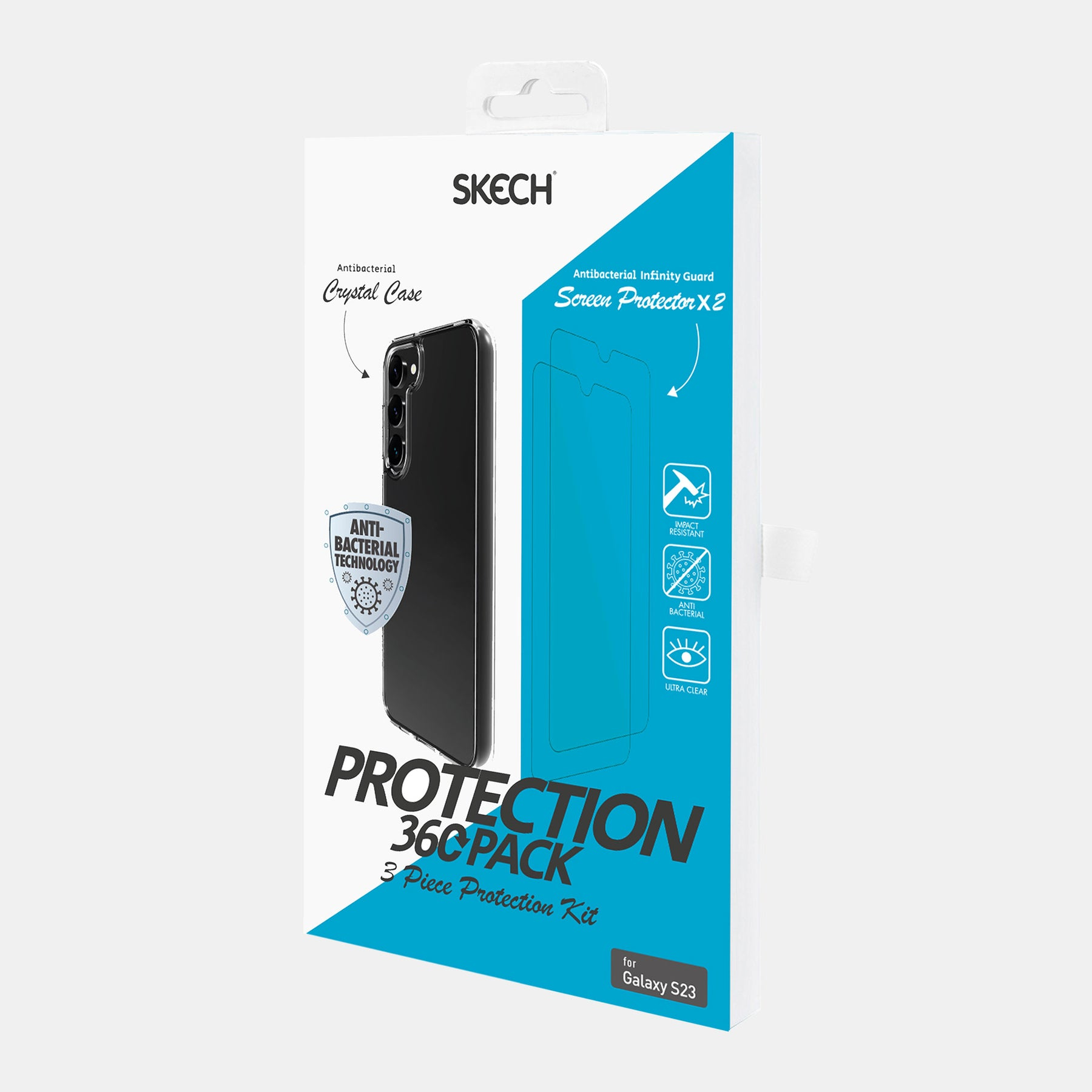 Photos - Case SKECH Protection 360 mobile phone  15.5 cm  Cover Trans SKBD-GX2 (6.1")