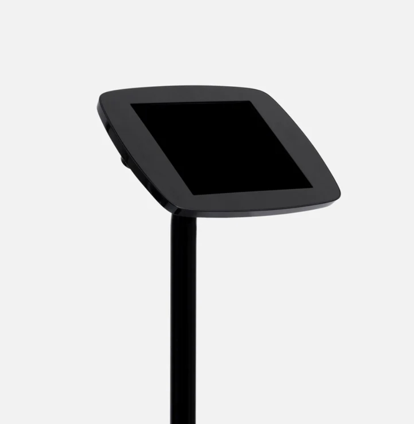 Bouncepad Floorstanding with USB Cable | Samsung Tab A9 Plus 11.0 (2023) | Black | Exposed Front Camera and Home Button