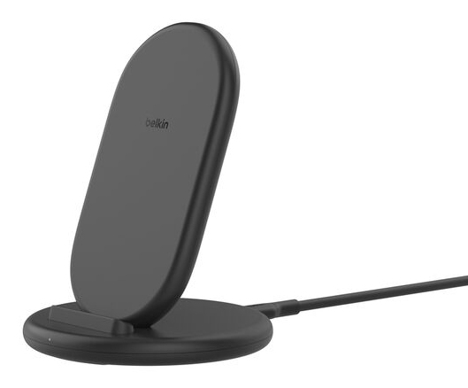 Belkin Wireless Charging Stand 9W. Black. PSU included