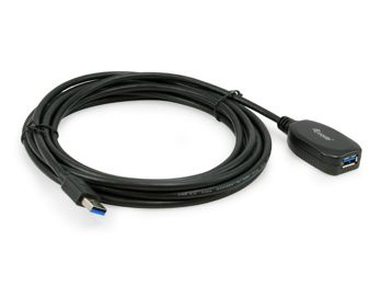 Image of Equip 133346 USB cable 5 m USB 3.2 Gen 1 (3.1 Gen 1) USB A Black