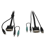 Tripp Lite P759-015 DVI / USB / Audio KVM Cable Kit, 15 ft. (4.57 m)