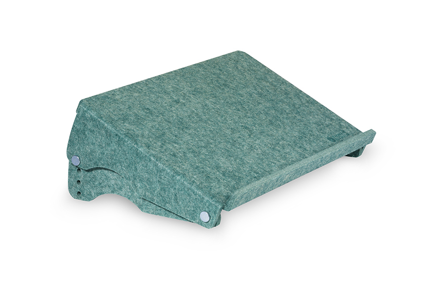 Image of BakkerElkhuizen Q-doc 515 Circular document holder PET felt Green