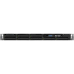 Intel R1208WFQYSR server barebone Intel® C628 LGA 3647 (Socket P) Rack (1U) Zwart, Grijs