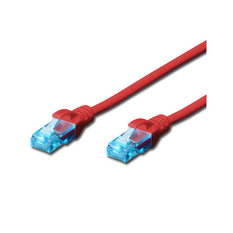 Image of FDL 1.5M CAT.5e UTP PATCH CABLE - RED