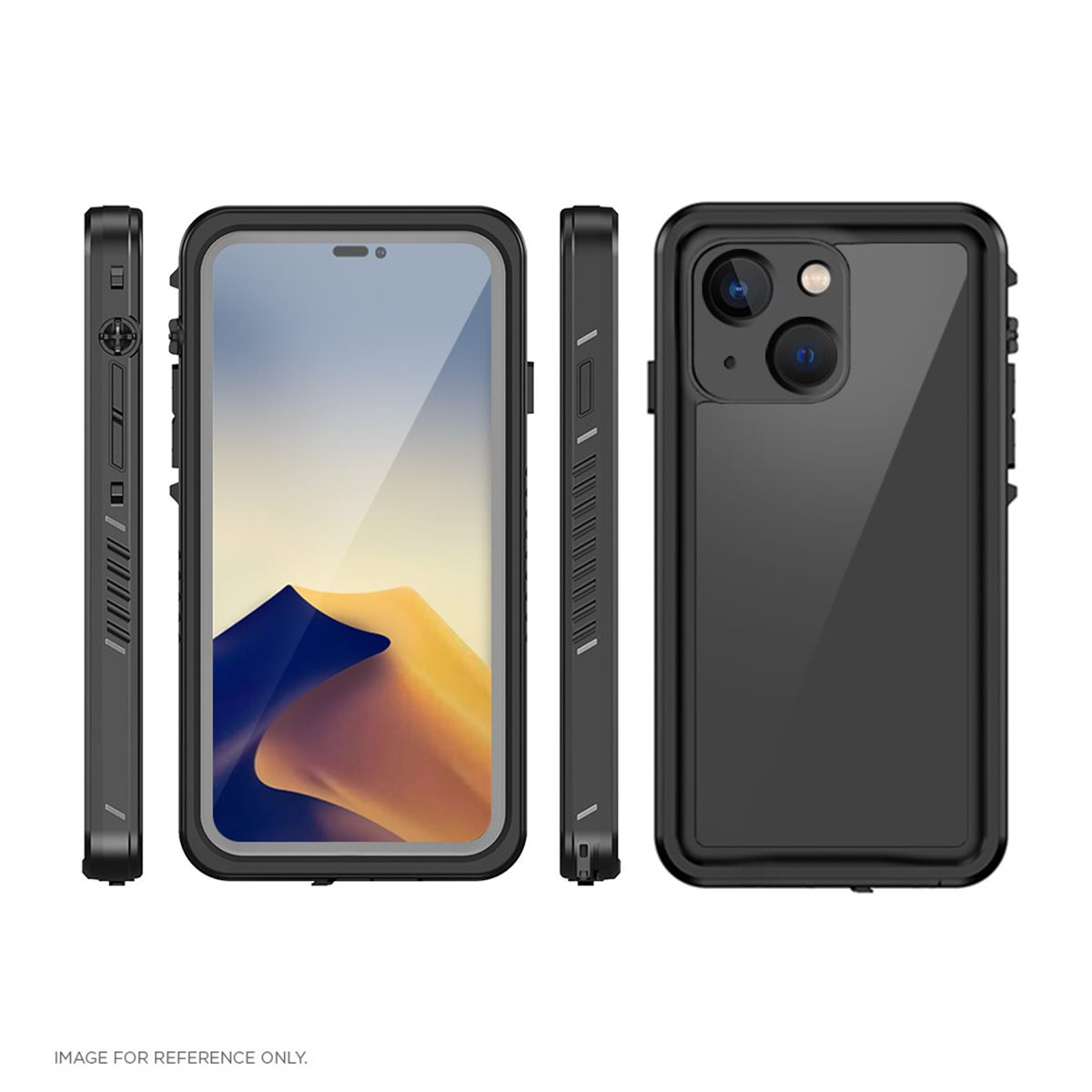 EIGER EGCA00401 mobile phone case 15.5 cm (6.1") Cover Black