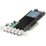AJA CRV44-12G-R0-14 - Corvid 44 12G - 12G-SDI PCIe I/O Card with HD-BNC Connectors, Passive Cooling, RS-422, No Fan