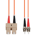 AddOn Networks ADD-ST-SC-3M6MMF-50PK-TAA InfiniBand/fibre optic cable 3 m 2x SC 2x ST MMF Orange