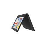 Lenovo ThinkPad Yoga 11e (5th Gen) N4120 Hybrid (2-in-1) 29.5 cm (11.6") Touchscreen HD Intel® Celeron® 8 GB DDR4-SDRAM 128 GB SSD Wi-Fi 6 (802.11ax) Windows 10 Pro Black