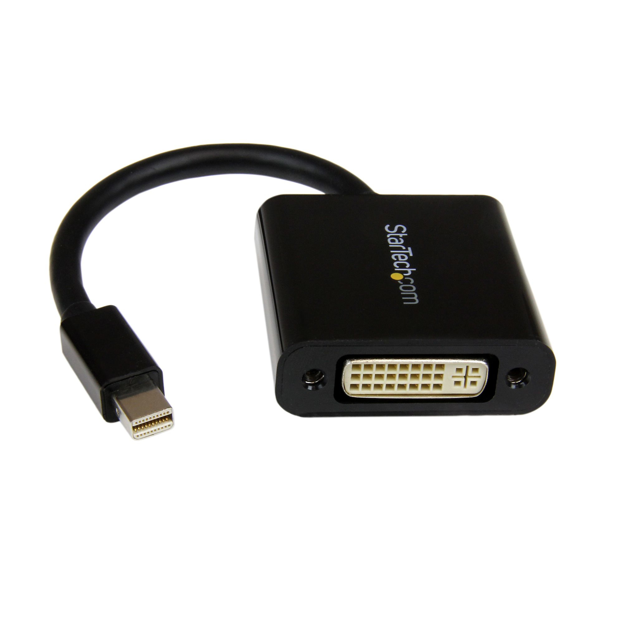 Image of StarTech.com Mini DisplayPort to DVI Adapter - Mini DP to DVI-D...