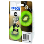 Epson Kiwi Singlepack Photo Black 202 Claria Premium Ink
