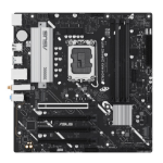 ASUS B760M MAX GAMING WIFI Intel LGA1700 mATX Motherboard, PCIe 5.0, DDR5, 3x M.2 slots, 1GB Ethernet, Wi-Fi 6, 1xDP, 1xHDMI, SATA 6Gbps, USB-C, AuraS