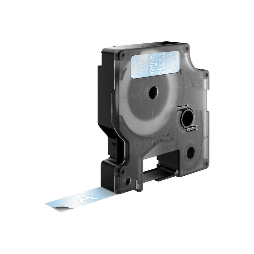 Image of Dymo 45020/S0720600 DirectLabel-etikettes white on Transparent...