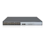 Hewlett Packard Enterprise OfficeConnect 1420 24G 2SFP+ Unmanaged L2 Gigabit Ethernet (10/100/1000) 1U Gray
