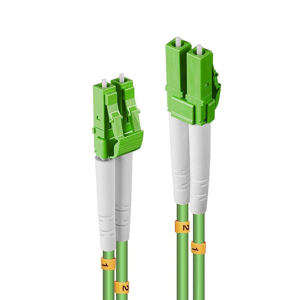 Photos - Cable (video, audio, USB) Lindy 2m Fibre Optic Cable LC/LC, 50/125µm, OM5 46311 