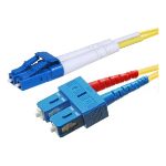 Monoprice 46049 InfiniBand/fibre optic cable 708.7" (18 m) LCD SCD OFNR Yellow