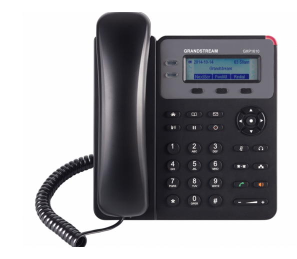 Image of Grandstream Networks GXP1610 telephone DECT telephone Black