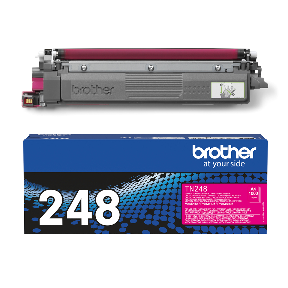 Brother TN-2M Toner-kit magenta, 1K pages ISO/IEC 19752 for Brother DCP-L 3500/HL-L 8200