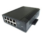 Tycon Systems TP-SW8-D network switch L2 Fast Ethernet (10/100) Power over Ethernet (PoE) Black