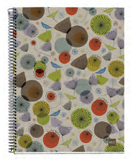 Miquelrius ECO Design writing notebook A5 120 sheets Multicolour