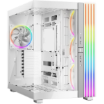 be quiet! Be Quiet! Light Base 900 FX ARGB Gaming Case w/ Glass Front & Side, E-ATX, Invertible, 4x ARGB Fans, 3M ARGB Strip & Controller, USB-C, Asus BTF Compatible, White