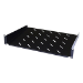 Cablenet 2u 400mm Cantilever Vented Shelf Black (20Kg)