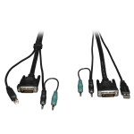 Tripp Lite P759-006 DVI / USB / Audio KVM Cable Kit, 6 ft. (1.83 m)