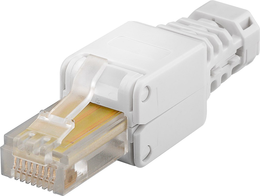 Image of Goobay Tool-free RJ45 Network Connector CAT 5e UTP Unshielded
