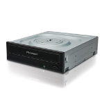 Pioneer DVR-S21WBK optical disc drive Internal Black DVD±RW