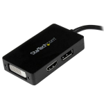 StarTech.com A/V-reisadapter: 3-in-1 Mini DisplayPort naar DisplayPort DVI- of HDMI-converter