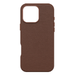 OtterBox Symmetry Series - Back cover for mobile phone - MagSafe compatibility - cactus leather, polyurethane - rich adobe (brown) - for Apple iPhone 16 Pro Max