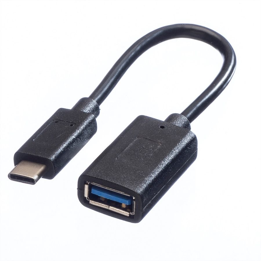 Photos - Cable (video, audio, USB) VALUE Cableadapter, USB3.1, C-A, M/F 0.15 m 11.99.9030