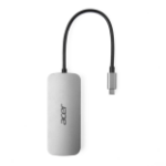 Acer 7in1 Type C Dongle Wired USB 3.2 Gen 1 (3.1 Gen 1) Type-C Silver
