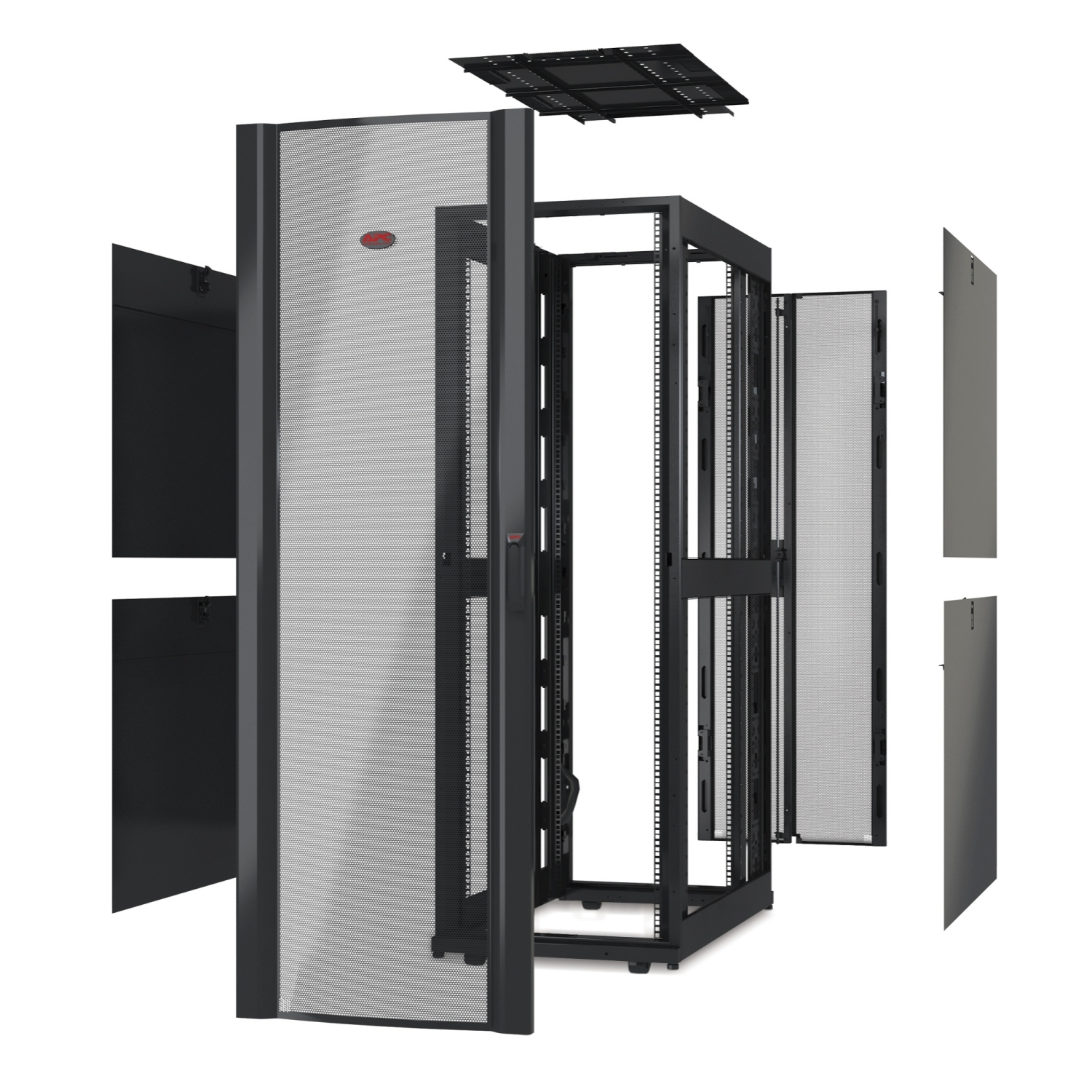 Image of APC NetShelter SX 42U Freestanding rack Black