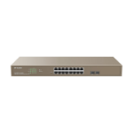 IP-COM Networks G3318P-16-250W network switch Managed L2 Gigabit Ethernet (10/100/1000) Power over Ethernet (PoE) Grey