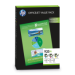 HP F6U78AE/935XL Ink cartridge multi pack C,M,Y +25 sheet Paper 3x825pg Pack=3 for HP OfficeJet Pro 6230