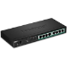 Trendnet TPE-TG84 network switch Unmanaged Gigabit Ethernet (10/100/1000) Power over Ethernet (PoE) Black