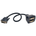 Tripp Lite P564-001 DVI cable 12.2" (0.31 m) DVI-D 2 x DVI-D Black